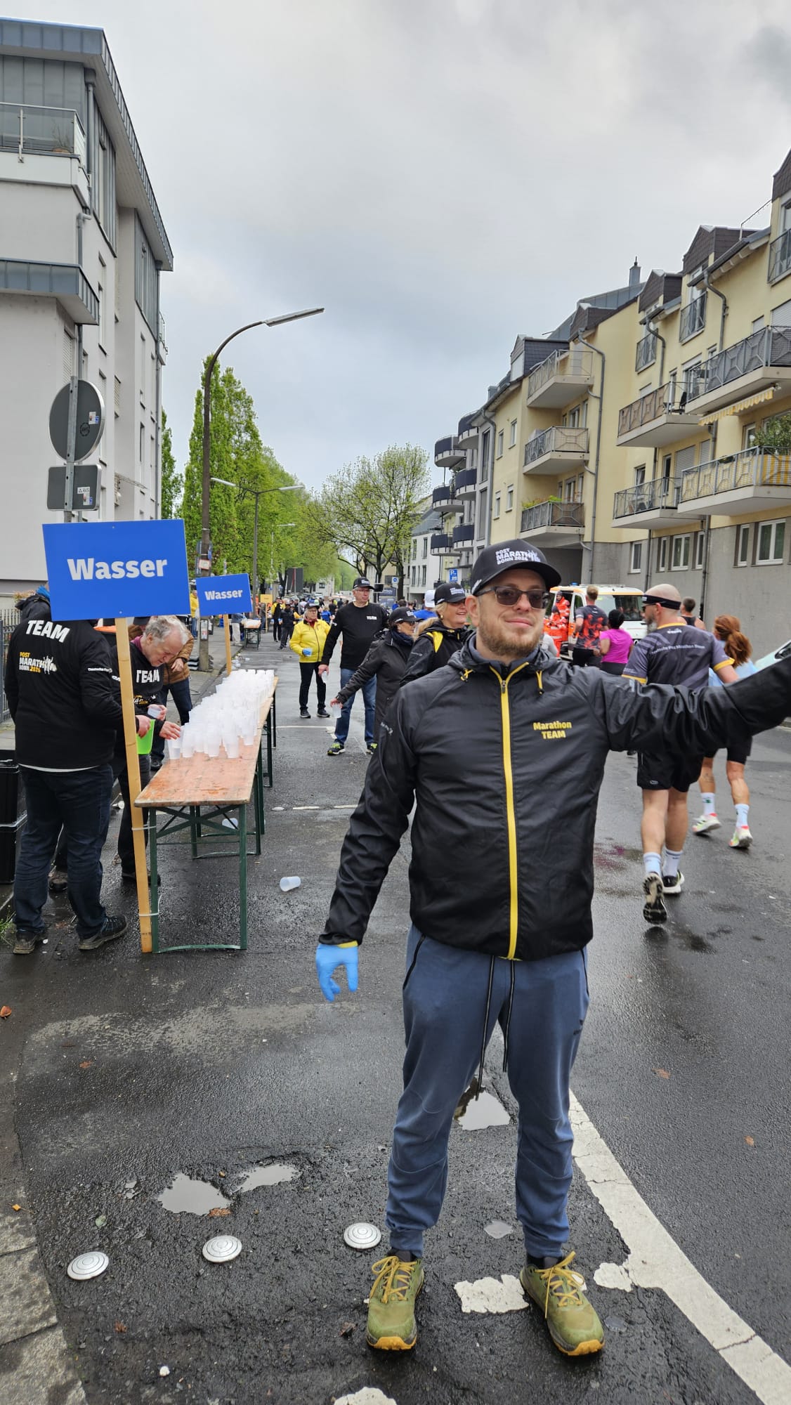 Verpflegungsstand Post-Marathon Bonn